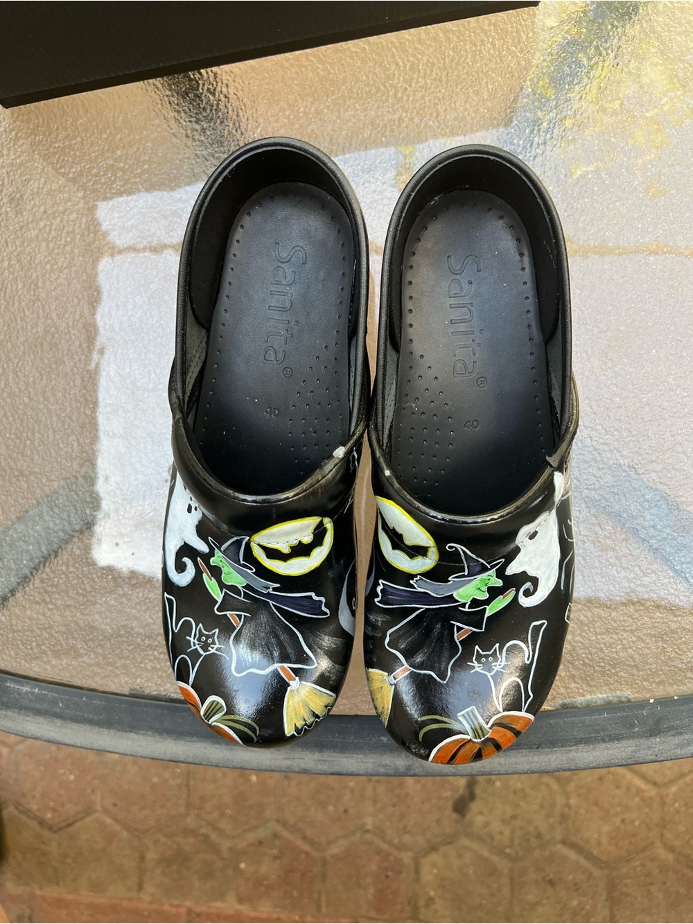 Halloween-themed Clogs